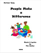 People Make a Difference Two-Part choral sheet music cover